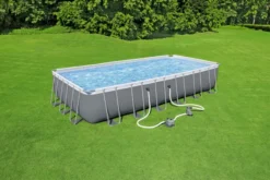 Bestway Zoutwatersysteem (max 22.712 Liter) -Zwembad en SPA 1267 1900 bestway zoutwatersysteem in gebruik