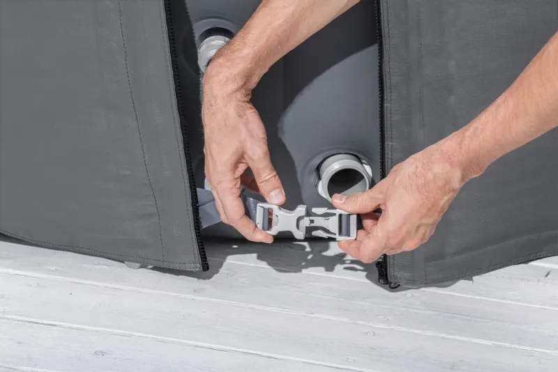 Bestway Lay-Z Spa Isolerende Beschermhoes - Ø 216 Cm 5 Bestway Lay-Z Spa Isolerende Beschermhoes - Ø 216 Cm - Afbeelding 3