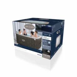 Bestway Lay-Z-Spa Cabo HydroJet Opblaasbare Spa - 6 Persoons -Zwembad en SPA 150dpi 303021323067 60167 89.5x58x62.5cm 3d