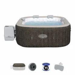 Bestway Lay-Z-Spa Cabo HydroJet Opblaasbare Spa - 6 Persoons -Zwembad en SPA 150dpi bestway spa set 60167