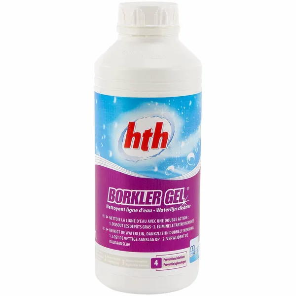 HTH Borkler GEL Waterlijn Reiniger 1 Liter 3 HTH Borkler GEL Waterlijn Reiniger 1 Liter