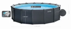 Intex Graphite Panel Pool - 478 X 124 Cm - Met Zandfilterpomp En Accessoires 19 Intex Graphite Panel Pool - 478 X 124 Cm - Met Zandfilterpomp En Accessoires -Zwembad en SPA 26384gn zwembadformaat 1