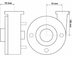 LX LP250 Spa Massagepomp 2,5 PK - 1 Speed -Zwembad en SPA 3766.22n