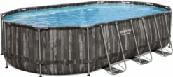 Bestway Power Steel Oval Zwembad - 610 X 366 X 122 Cm - Met Filterpomp En Accessoires -Zwembad en SPA 533 1200 5611s 5611r 0057 pr web