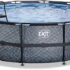EXIT TOYS EXIT Stone Zwembad - 488 X 122 Cm - Met Zandfilterpomp En Trap -Zwembad en SPA 599 1200 exit 30 27 16 00 int 1