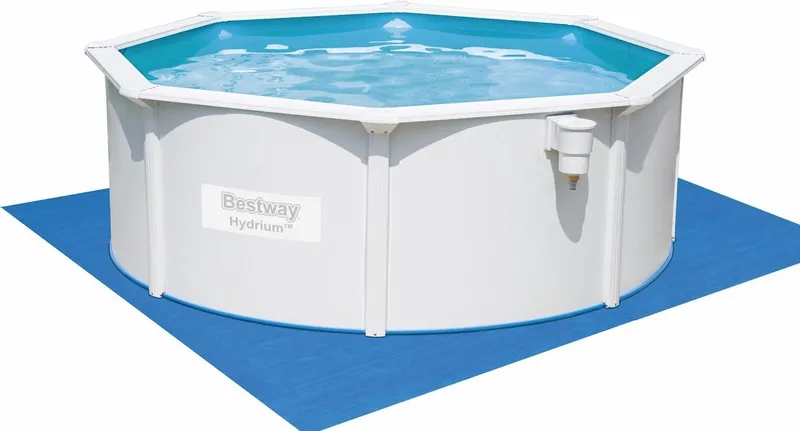Bestway Hydrium Alderney Metalen Zwembad Ø360 X 120 Cm 7 Bestway Hydrium Alderney Metalen Zwembad Ø360 X 120 Cm - Afbeelding 5