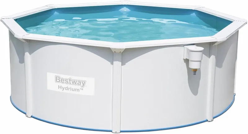 Bestway Hydrium Alderney Metalen Zwembad Ø360 X 120 Cm 4 Bestway Hydrium Alderney Metalen Zwembad Ø360 X 120 Cm - Afbeelding 2