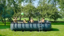 EXIT TOYS EXIT Wood Zwembad - 540 X 250 X 122 Cm - Met Zandfilterpomp En Trap -Zwembad en SPA 675 1200 exit 30 27 53 10 int 8