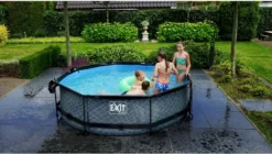 EXIT TOYS EXIT Wood Zwembad - 300 X 76 Cm - Met Filterpomp -Zwembad en SPA 681 1200 exit 30 12 10 10 int 6