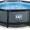 EXIT TOYS EXIT Stone Zwembad - 244 X 76 Cm - Met Filterpomp 1 EXIT TOYS EXIT Stone Zwembad - 244 X 76 Cm - Met Filterpomp -Zwembad en SPA 724 1200 exit 30 12 08 00 int 1