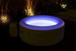 Bestway Lay-Z Spa Tahiti AirJet Opblaasbare Spa - 4 Persoons -Zwembad en SPA 800 1200 60007 night scene 0013 pr web