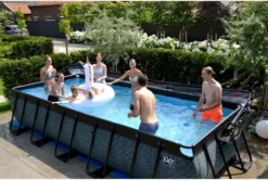 EXIT TOYS EXIT Stone Zwembad - 540 X 250 X 100 Cm - Met Zandfilterpomp En Trap -Zwembad en SPA 808 1200 exit 30 17 53 00 int 12