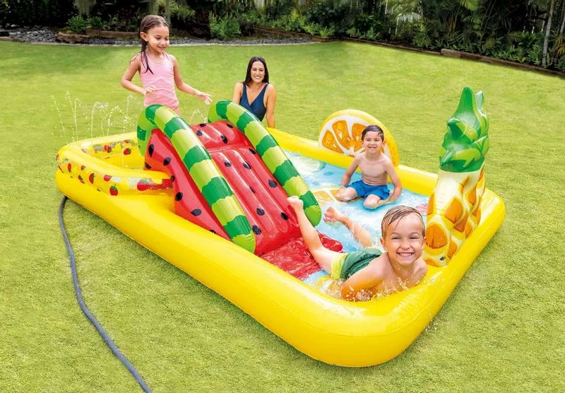 Intex Fun 'n Fruity Zwembad Speelcentrum - 244 X 191 X 91 Cm 4 Intex Fun 'n Fruity Zwembad Speelcentrum - 244 X 191 X 91 Cm - Afbeelding 2