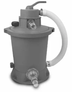 EXIT TOYS EXIT Wood Zwembad - 400 X 200 X 122 Cm - Met Zandfilterpomp En Trap -Zwembad en SPA 900 701 exit 30 27 14 00 int 6 1 3