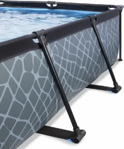 EXIT TOYS EXIT Stone Zwembad - 220 X 150 X 65 Cm - Met Filterpomp 9 EXIT TOYS EXIT Stone Zwembad - 220 X 150 X 65 Cm - Met Filterpomp -Zwembad en SPA 900 753 exit 30 00 21 00 int 3