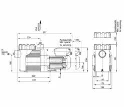 Speck Badu Prime Eco VS Variabele Zwembadpomp -Zwembad en SPA badu 90 doorsnede 1