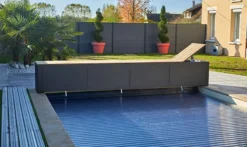 Banc Design Automatisch Oprolsysteem - Tot 3 Meter - Donkergrijs -Zwembad en SPA banc design