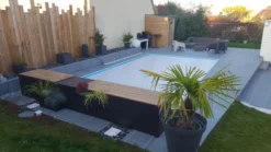 Banc Design Automatisch Oprolsysteem - Tot 3 Meter - Donkergrijs -Zwembad en SPA banc design 3