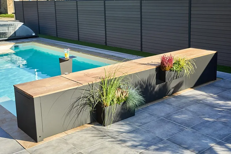 Banc Design Automatisch Oprolsysteem - Tot 5 Meter - Donkergrijs 5 Banc Design Automatisch Oprolsysteem - Tot 5 Meter - Donkergrijs - Afbeelding 3