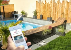 Banc Design Automatisch Oprolsysteem - Tot 3 Meter - Donkergrijs -Zwembad en SPA banc design app 1