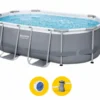 Bestway Power Steel Oval Zwembad - 305 X 200 X 84 Cm - Met Filterpomp En Accessoires -Zwembad en SPA bestway power steel oval zwembad 305 x 200 x 84 cm met filterpomp en accessoires