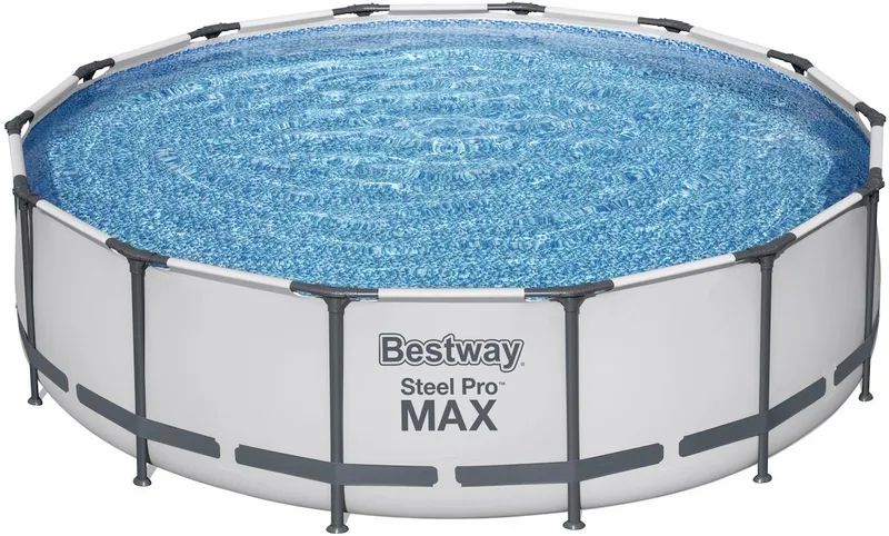 Bestway Steel Pro MAX Zwembad - 427 X 107 Cm - Met Filterpomp En Accessoires - Afbeelding 2