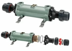 Bowman 5113-1 Zwembad Warmtewisselaar - Titanium -Zwembad en SPA bowman warmtewisselaar1