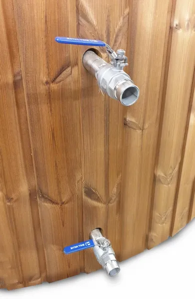 Houtgestookte Hottub Met Filteraansluiting - 6-8 Personen - Grijs 7 Houtgestookte Hottub Met Filteraansluiting - 6-8 Personen - Grijs - Afbeelding 5