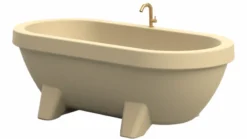 Gardentub Tuinbad - Geel -Zwembad en SPA gardentubgeel5