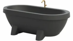 Gardentub Tuinbad - Antraciet -Zwembad en SPA gardentubgeel5 2