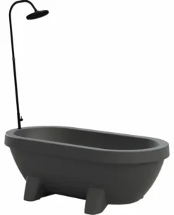 Gardentub Tuinbad - Antraciet -Zwembad en SPA gardentubzwart8