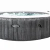 Intex Pure Spa Greywood Deluxe Opblaasbare Spa - 4 Persoons -Zwembad en SPA intex pure spa greywood deluxe opblaasbare spa 4persoons 1
