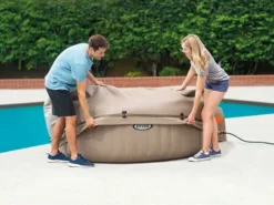 Intex Pure Spa Isolerende Beschermhoes - Ø 196 Cm -Zwembad en SPA intex afdekhoes3