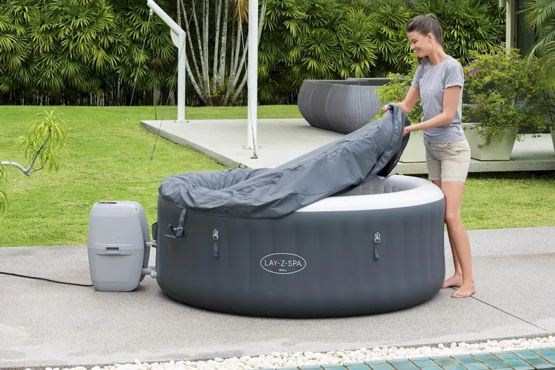 Bestway Lay-Z Spa Bali AirJet Opblaasbare Spa - 4 Persoons 8 Bestway Lay-Z Spa Bali AirJet Opblaasbare Spa - 4 Persoons - Afbeelding 6