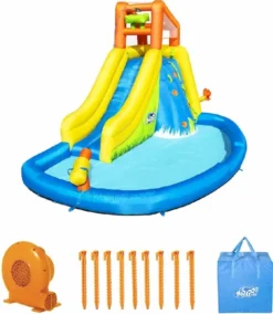 Bestway H2OGO! Mount Splashmore Mega Waterpark -Zwembad en SPA mount splashmore 1