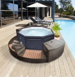 NetSpa Octopus Opbouw Spa - 6 Persoons -Zwembad en SPA netspa octopus 4