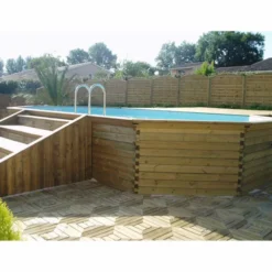 Gardipool Oblong 6.20 X 3.90 X 1.20 M Houten Zwembad -Zwembad en SPA oblong7