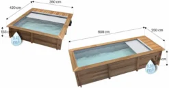 BWT Compact Stadszwembad - 4.20 X 3.50 X 1.33 M - Met Zandfilterpomp En Omkasting -Zwembad en SPA piscine bois urbaine 4 20 x 3 50 x 1 33 avec volet piscine center 1487261309 resultaat 1