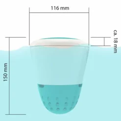 Ondilo ICO Smart Zwembadtester -Zwembad en SPA poolthermometer unter abdeckung