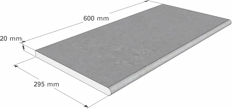 Scandi Roc Maranello Randtegel - Royal Grey 4 Scandi Roc Maranello Randtegel - Royal Grey - Afbeelding 2