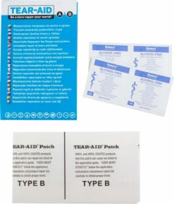 Tear-Aid Reparatieset Type B Voor PVC En Vinyl 4 Tear-Aid Reparatieset Type B Voor PVC En Vinyl -Zwembad en SPA tear aid b 2