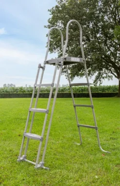 W'eau Steel Frame Zwembad - 427 X 122 Cm - Met Filterpomp En Accessoires -Zwembad en SPA w eau zwembadtrap