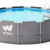 W'eau Steel Frame Zwembad - 427 X 122 Cm - Met Filterpomp En Accessoires -Zwembad en SPA weau round