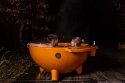 Weltevree Dutchtub Original Houtgestookte Hottub - 4 Personen - Grijs -Zwembad en SPA weltevree dutchtuboriginal gallery 3 medium 1